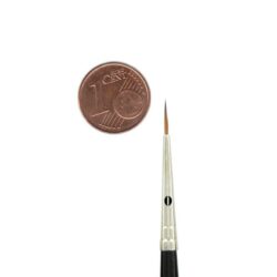 Pinceau – Feldherr Kolinsky Red Sable – Taille (Size) – 0