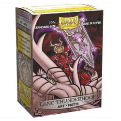 Protège Cartes – Dragon Shield : DS100 – Matte Art STD x100 – Lane Thunderhoof