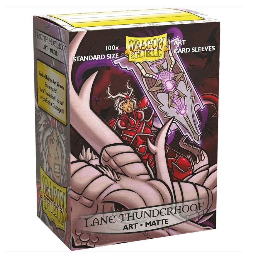 Protège Cartes - Dragon Shield : DS100 – Matte Art STD x100 - Lane Thunderhoof – Image 2