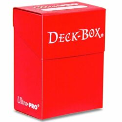 Ultra Pro – Deck Box – 75 cartes – Rouge (Red)