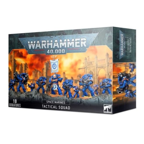 W40K - Space Marines - Escouade Tactique (Tactical Squad) (48-07)