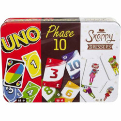 Coffret Multicartes (Uno / Phase 10 / Snappy Dressers)