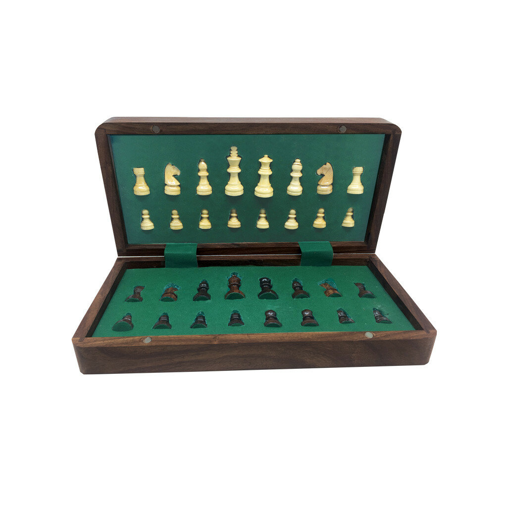 PMWD - Jeu d'échecs / Chess - Échiquier pliant 40cm - Roi 82mm – Image 2