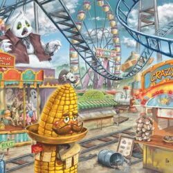 Escape Puzzle Kidz – Le parc d’attraction 368pc