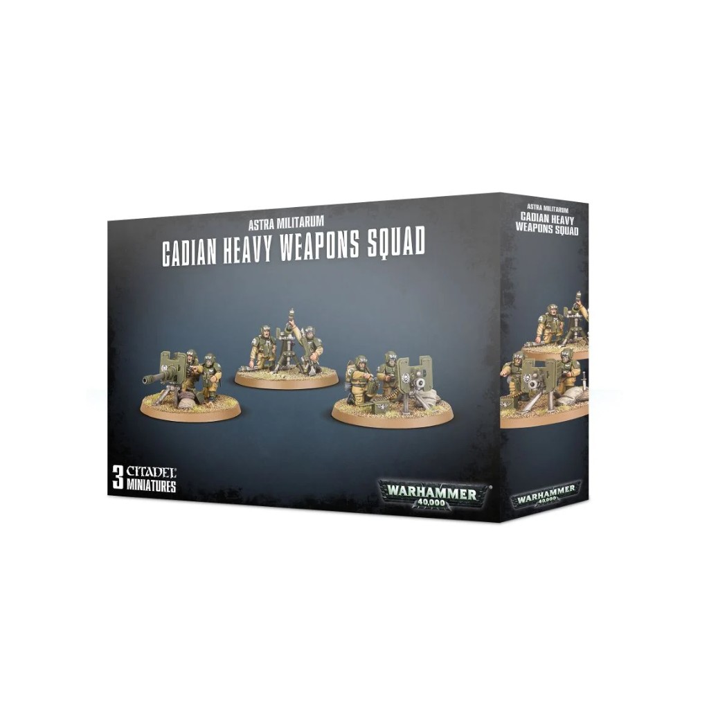 W40K - Astra Militarum - Cadian Heavy Weapon Squad (47-19)