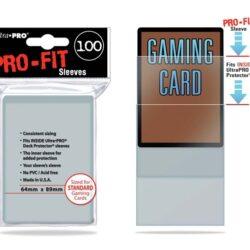 UltraPro – Sous protège-cartes Pro Fit – Pack 100