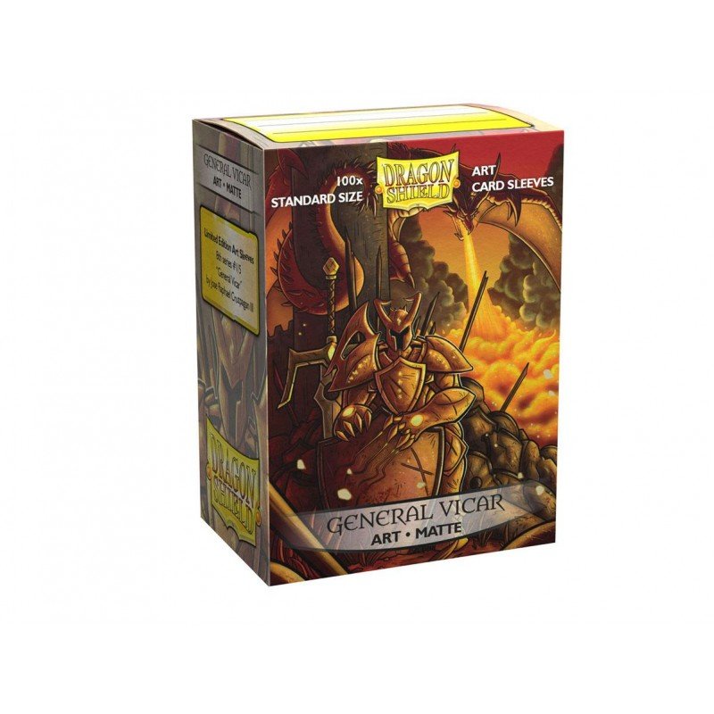 Protège Cartes - Dragon Shield : DS100 – Matte Art STD x100 - General Vicar – Image 2