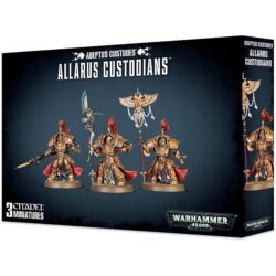 W40K – Adeptus Custodes – Allarus Custodians (01-13)