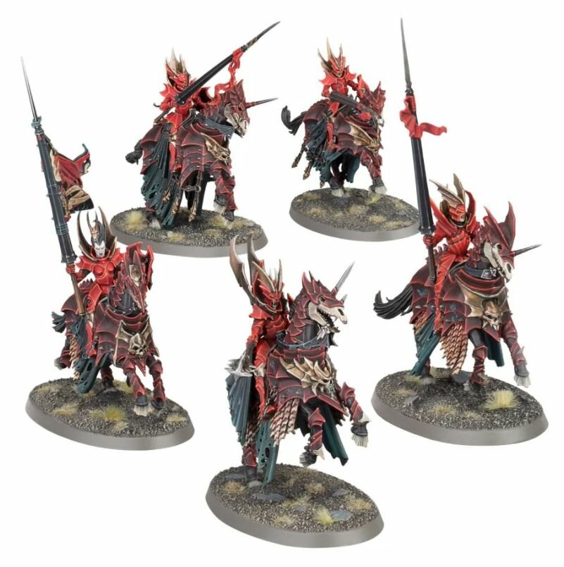 AOS - Soulblight Gravelords - Blood Knights / CHEVALIERS DE SANG (91-41) – Image 2
