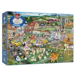 Puzzle Gibson – I love spring 1000pc