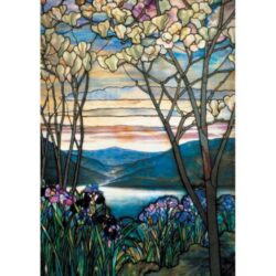 Puzzle Piatnik – 1000 pc – Tiffany – Magnolias et Iris