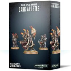 W40K – Chaos Space Marines – Dark Apostle (Apôtre Noir) (43-37)