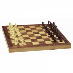 Jeu d’échecs / Chess – Échiquier Pliable – Mallette d’échecs 41.50cm – Hauteur Roi 7.5cm (Jeu d’Echecs)