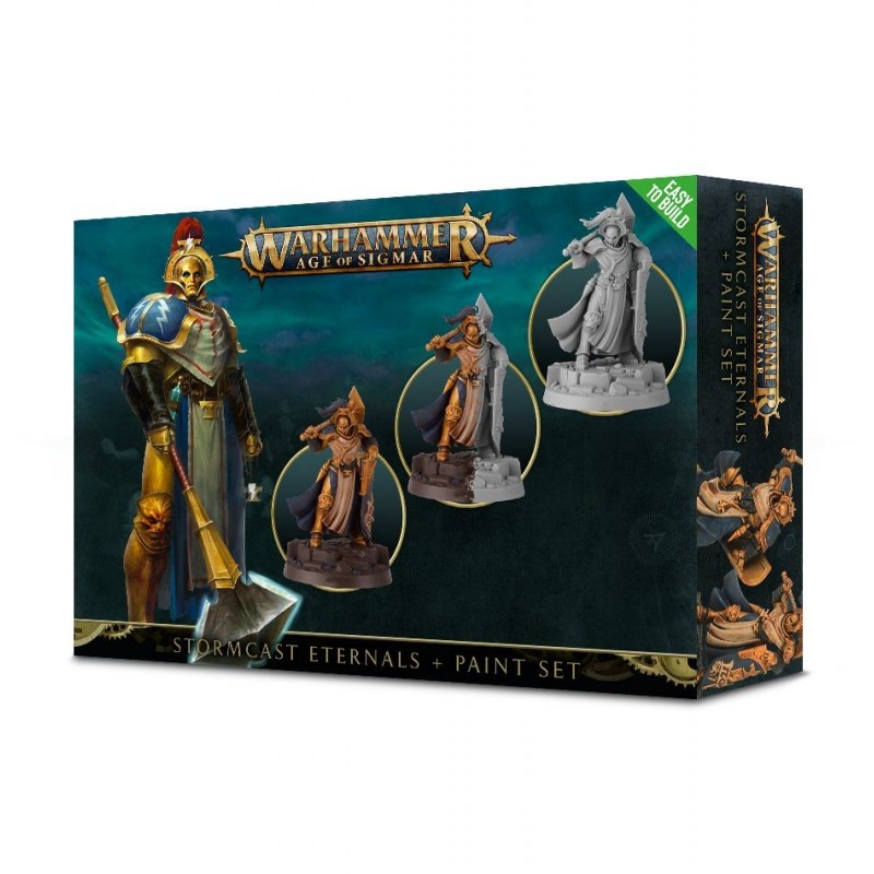 AOS - Citadels Stormcast & Paint Set