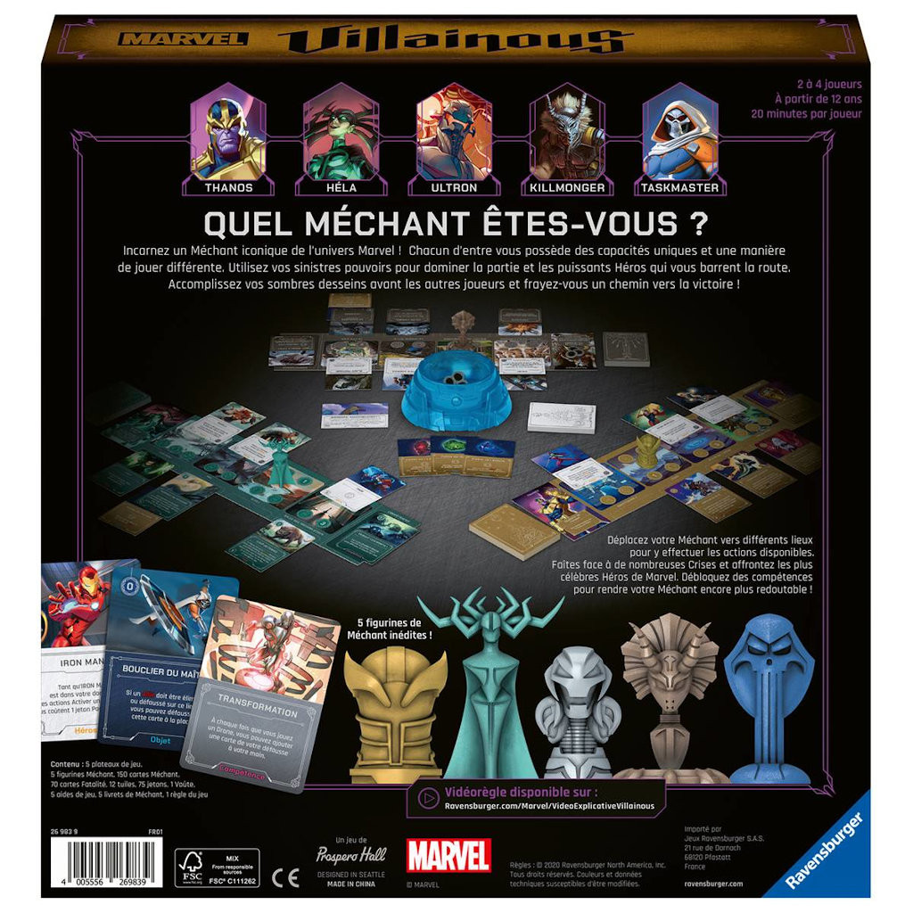 Villainous - Marvel : Jeu de Base – Image 2
