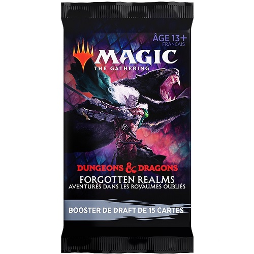 MTG Forgotten Realms : Aventures dans les Royaumes Oubliés - Booster de draft (Français)