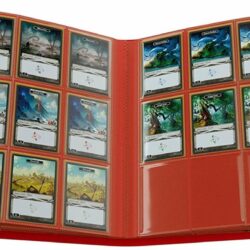 GameGenic – Album 24 Pocket 480 cartes – Red / Rouge