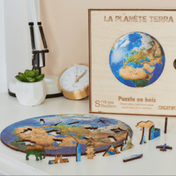 Puzzle en Bois – Planete Terra