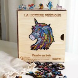 Puzzle en Bois – La Licorne Féérique 120pc