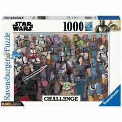 RAVENSBURGER – Puzzle -1000p : Baby Yoda / S.W. Mandalo. (Challenge)