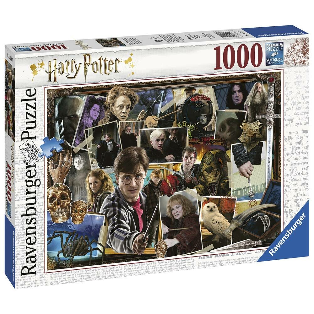 RAVENSBURGER - Puzzle -1000p : Harry Potter Contre Voldemort