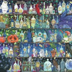 RAVENSBURGER – Puzzle – 2000p – L’Etagère à Potions