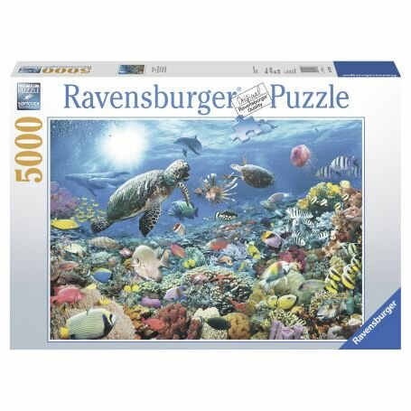 RAVENSBURGER - Puzzle -5000p : Monde Marin
