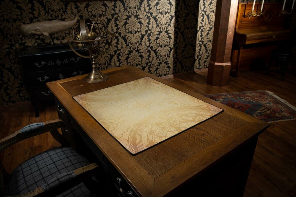 Tapis de cartes - Compass Sepia (70X60 cm) – Image 3