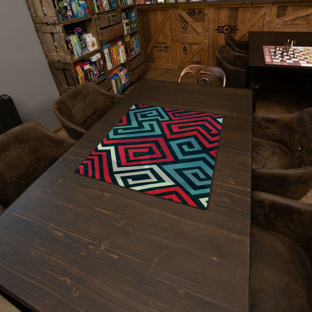 Tapis de cartes - Maze Pattern (60X40 cm) – Image 3