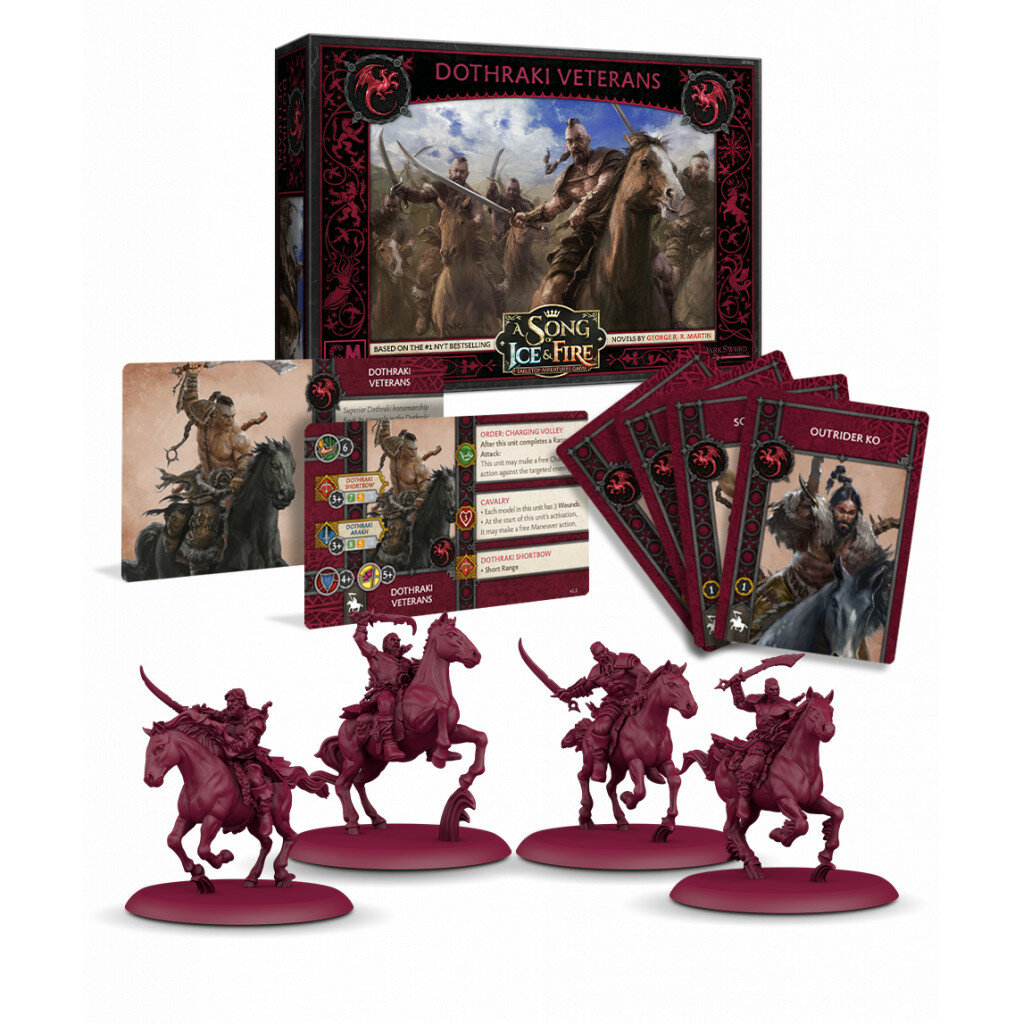Le Trône de Fer - Jeu de Figurines : Targaryen - Vétérans Dothraki – Image 2