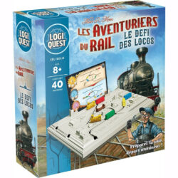 Logiquest – Les Aventuriers du Rail – Le Défi des Locos