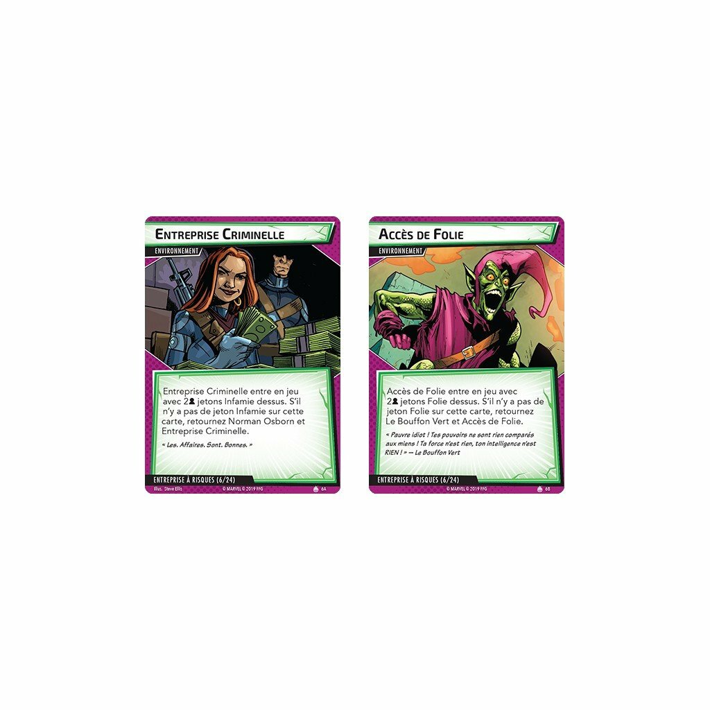 Marvel Champions - Le Jeu de Cartes : Extension Scénario - Bouffon Vert – Image 3