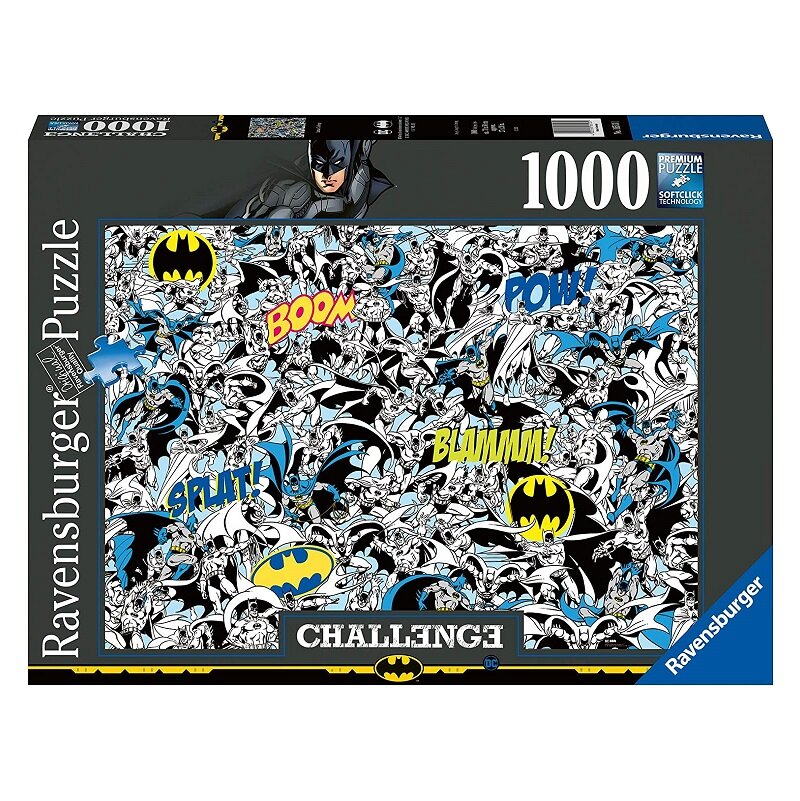RAVENSBURGER - Puzzle - 1000p : Batman (Challenge Puzzle)