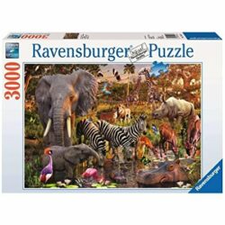 RAVENSBURGER – Puzzle – 3000p  Animaux du Continent Africain