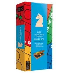 Jeu de Petits Chevaux Pliable (en bois)