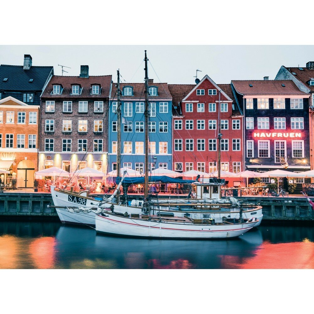 RAVENSBURGER - Puzzle - 1000p : Copenhague, Danemark (Highlight) – Image 2