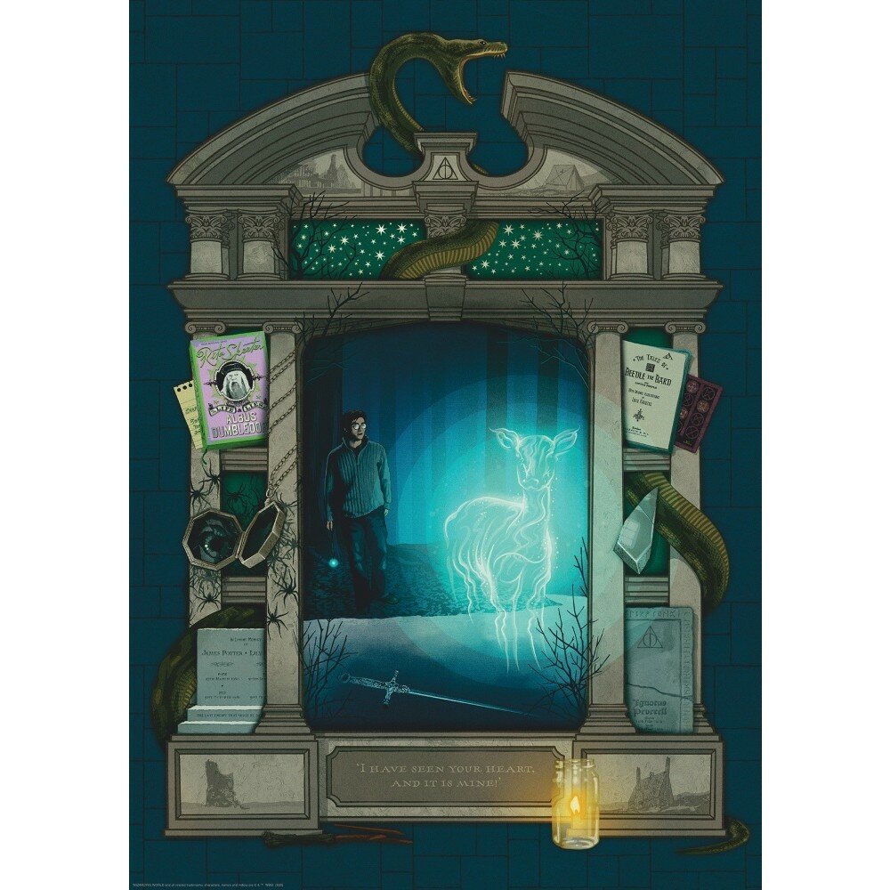 RAVENSBURGER - Puzzle - 1000p : Harry Potter Reliques de la Mort – Image 2