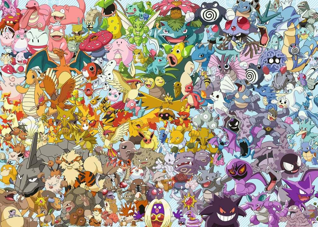 RAVENSBURGER - Puzzle - 1000p : Pokemon (Challenge Puzzle) – Image 2
