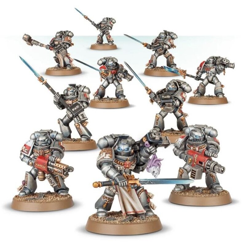 W40K - Grey Knights - Escouade d'Incursion (Strike Squad) (57-08)