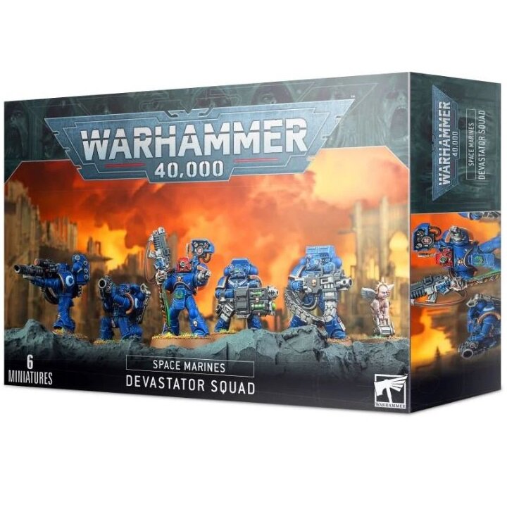W40K - Space Marines - Escouade Devastator (Devastator Squad) (48-15)