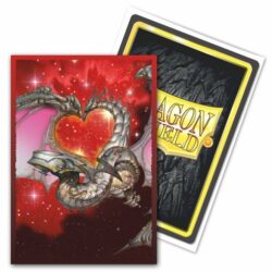 Protège Cartes – Dragon Shield : DS100 – Brushed Art STD x100 (‘Valentine Dragons’ 2022)