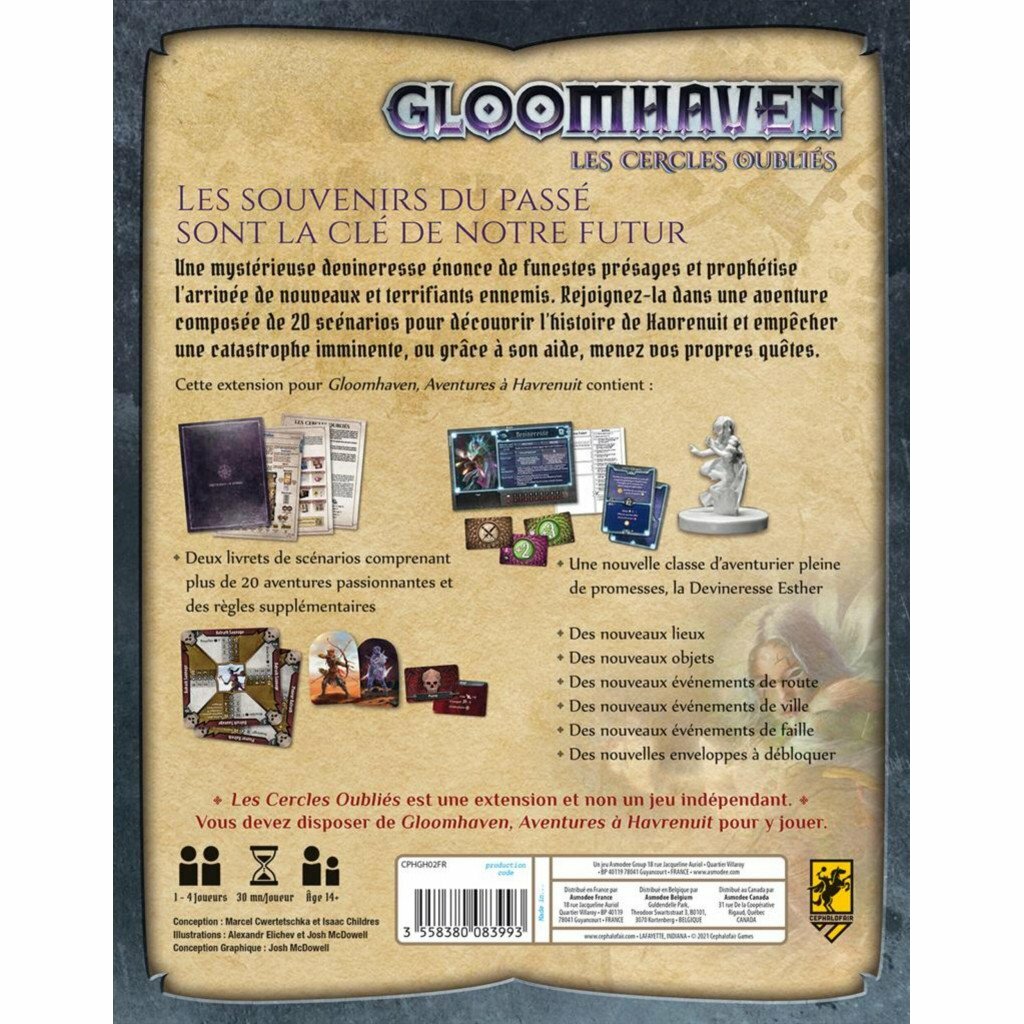 Gloomhaven : Extension Les Cercles Oubliés – Image 2