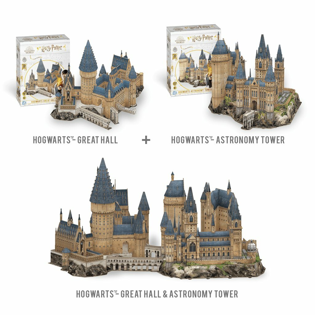 3D Model Kit Harry Potter - La Tour d'Astronomie - Asmodee