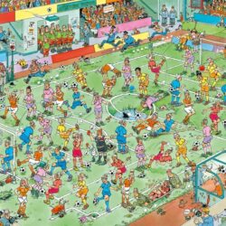 Puzzle 1000 Pcs – Jan Van Haasteren – Coupe du Monde de Football Féminin
