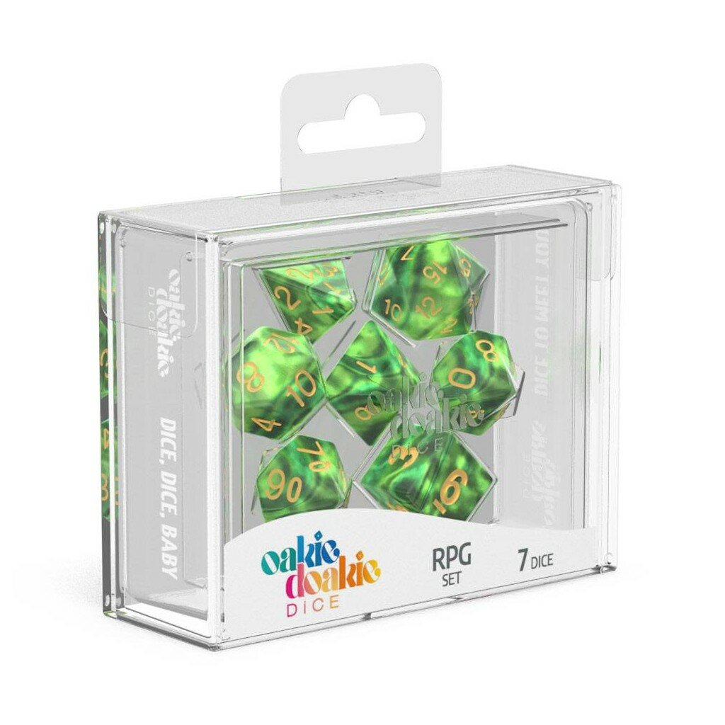 Oakie Doakie – Dice RPG / Dés JDR – Set Gemidice - Jungle (7)