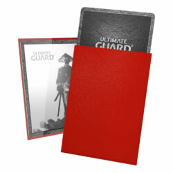 Ultimate Guard – 60 pochettes Katana Sleeves (format japonais) – Rouge