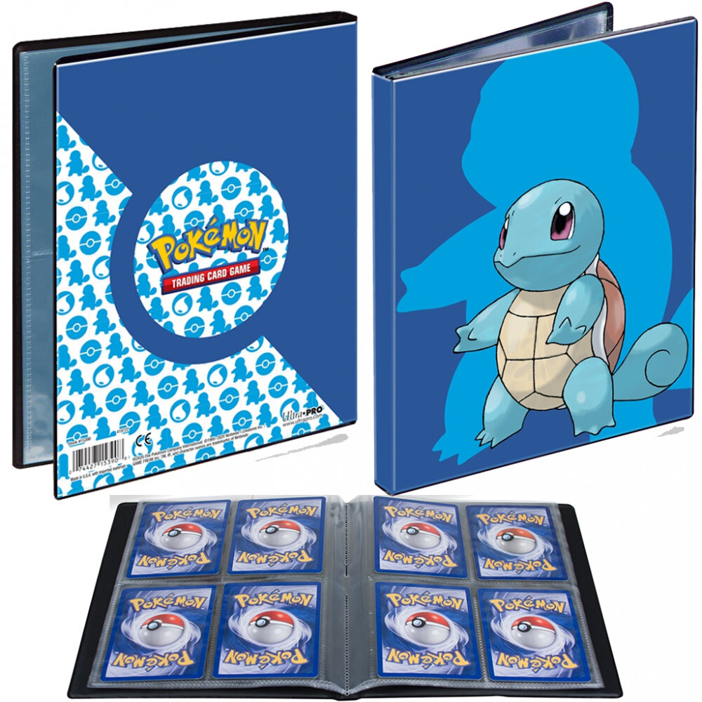 Pokémon - Portfolio A5 (80 cartes) : Carapuce