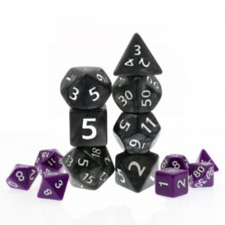 Set de dés JDR – Black Giant Pearl