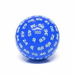 D100 – Blue Opaque (White Ink)