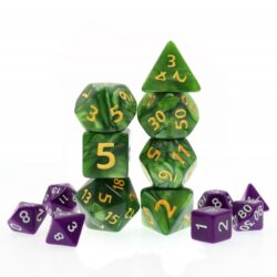 Set de dés JDR – Green Giant Pearl